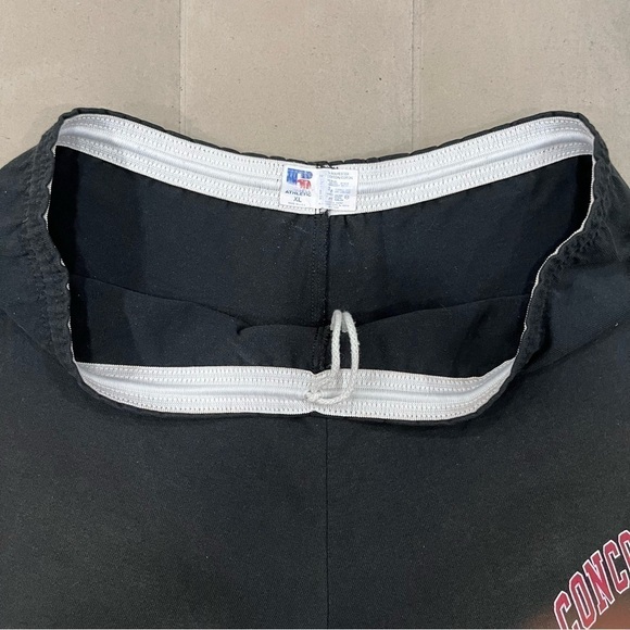 Concordia University Black Varsity Sweat Shorts Size XL - Picture 3 of 5